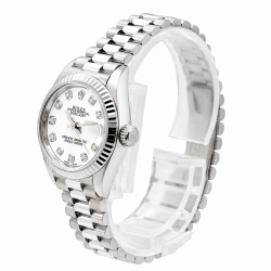Rolex Datejust 26MM 69179 18K White Gold Presidential Watch
